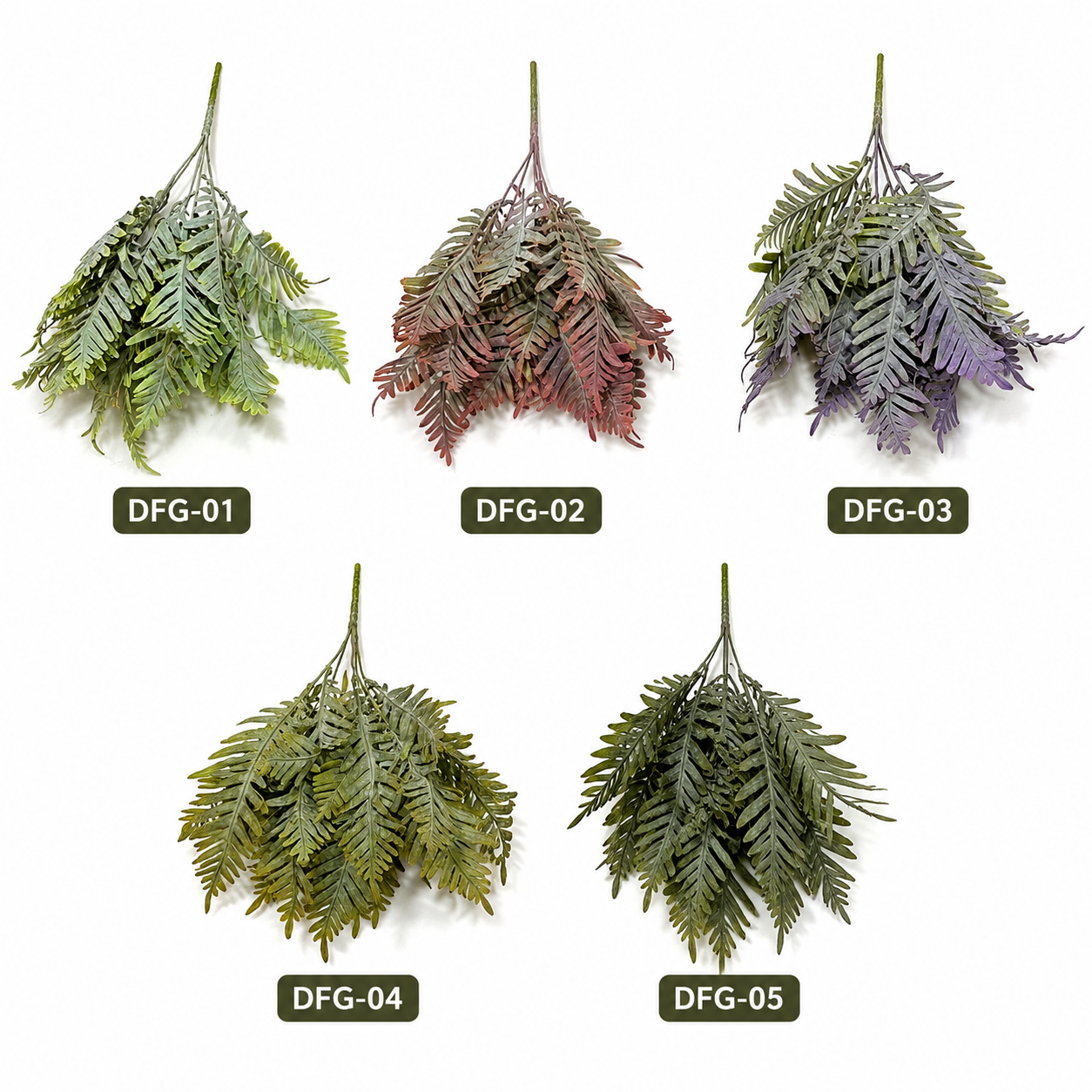 Artificial Hanging Fern Bush #AF4151