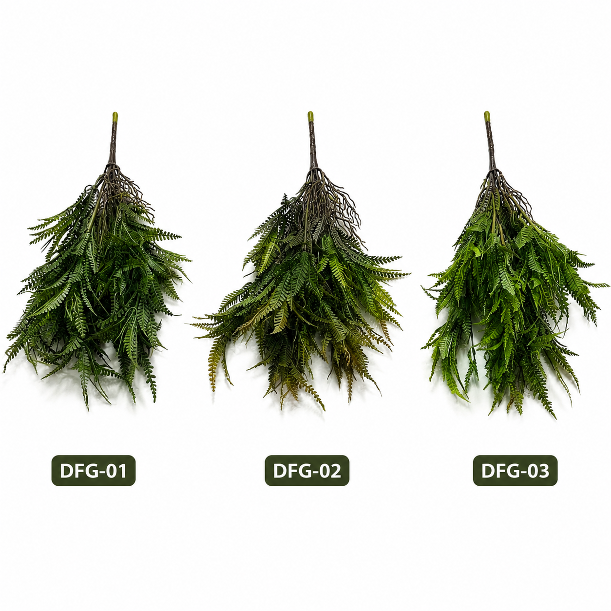 Artificial Hanging Fern Bush #AF4160