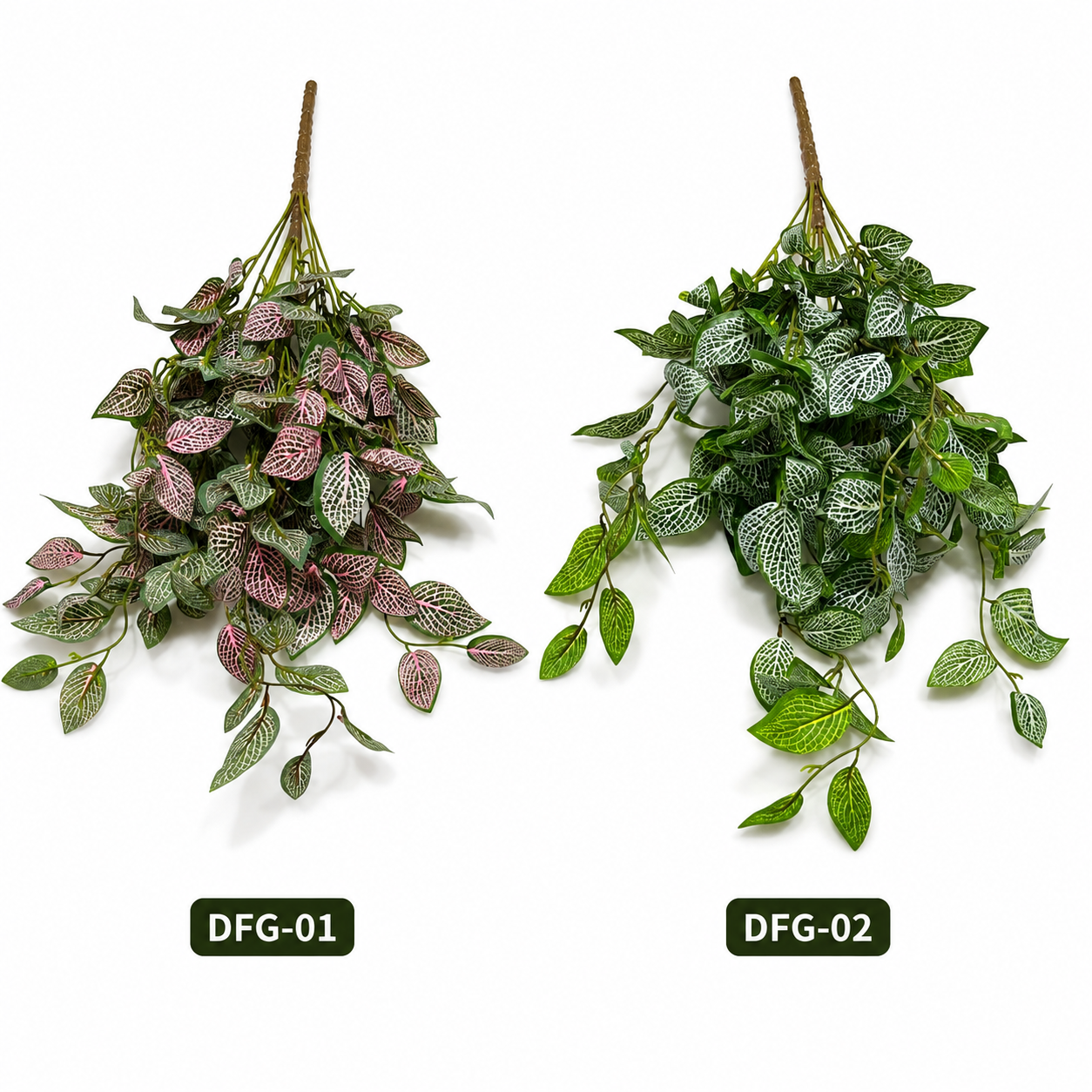 Artificial Hanging Fittonia Bush #AF4166