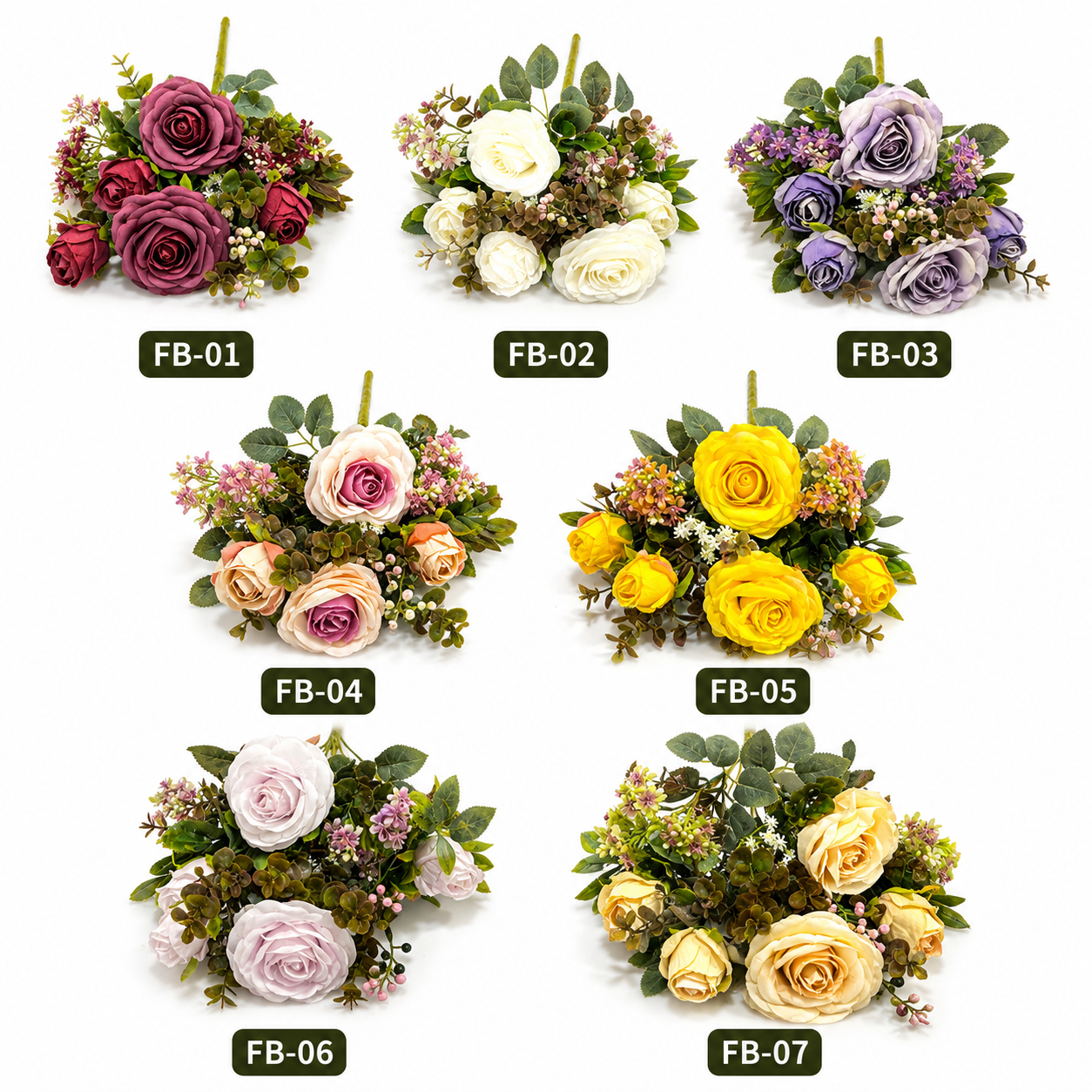 Artificial Rose & Flower Bouquets #AF4174