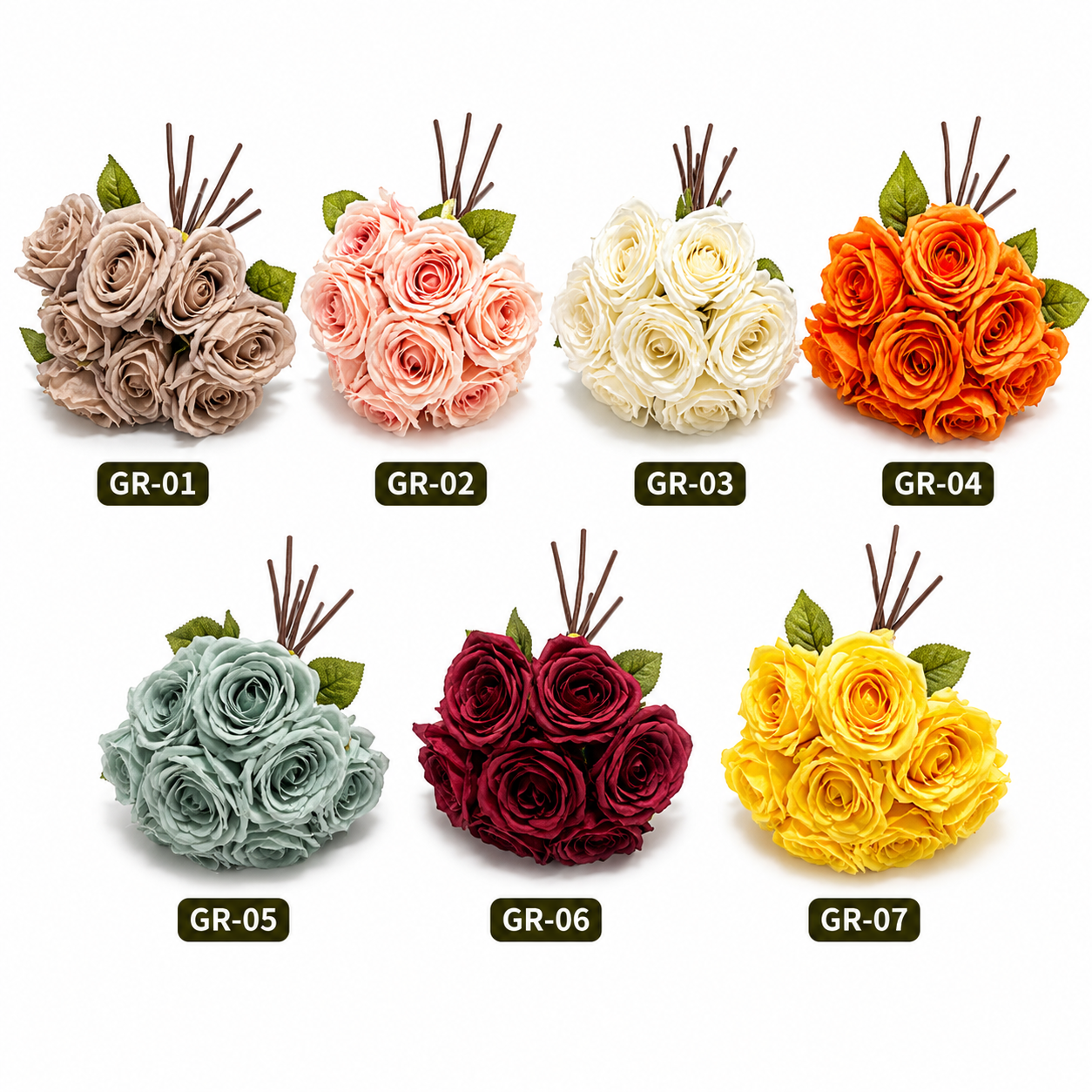 Artificial Rose Bouquets #AF4176