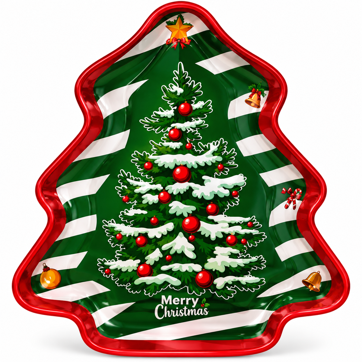 Christmas Tree Aluminum Plate #CC4347