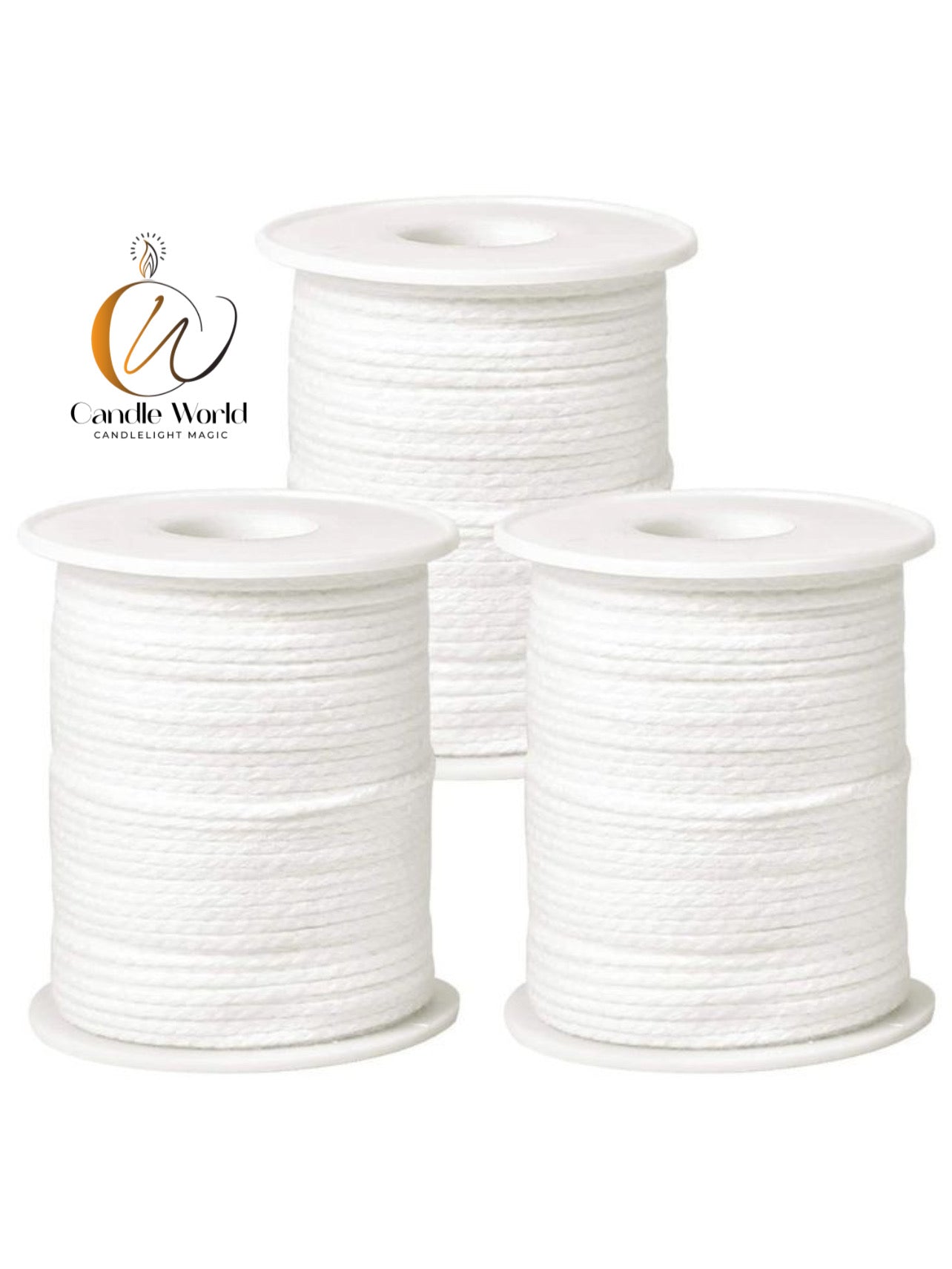 Premium Cotton Candle Wick Roll – 61M for DIY Candle Making #CW1099
