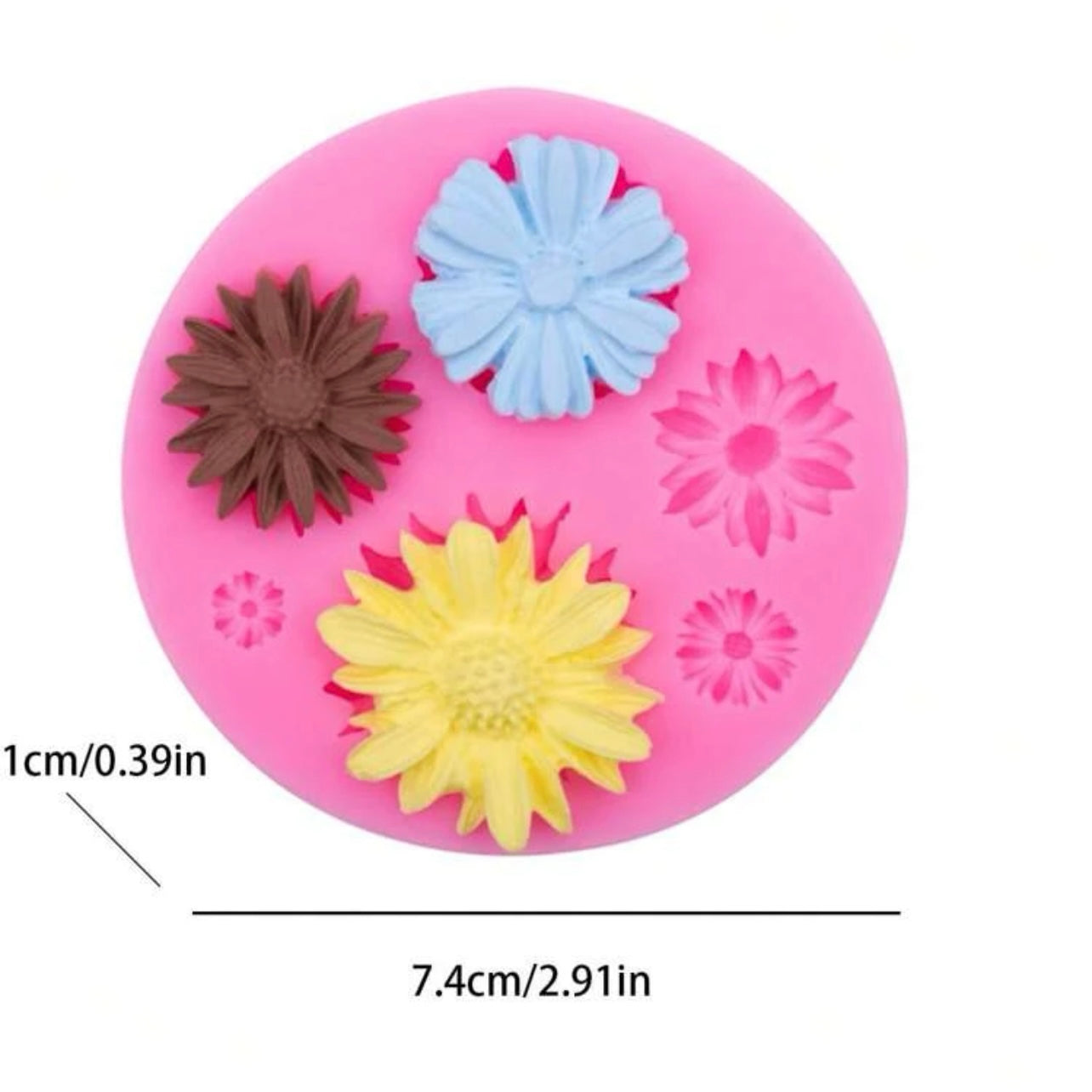 Flower Silicone Mold #SM1115