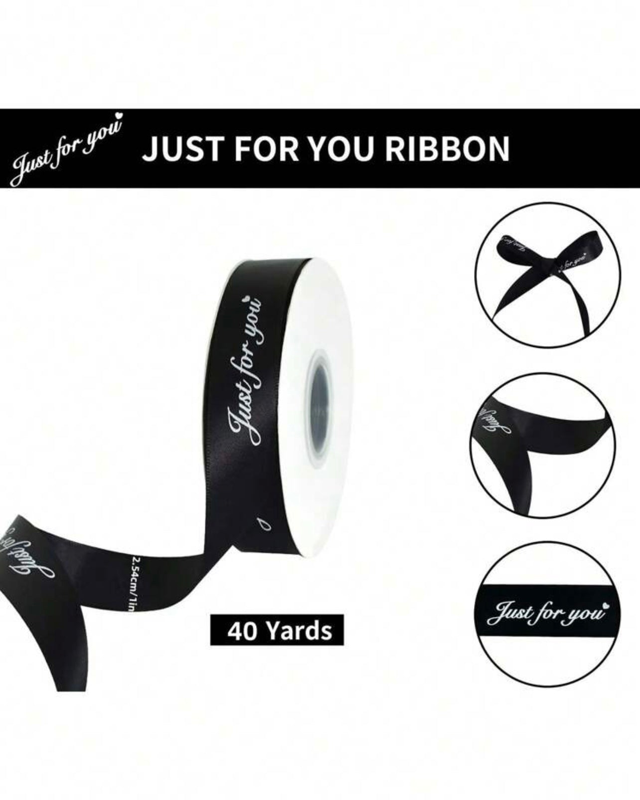Just For You Satin Ribbon #SR1090