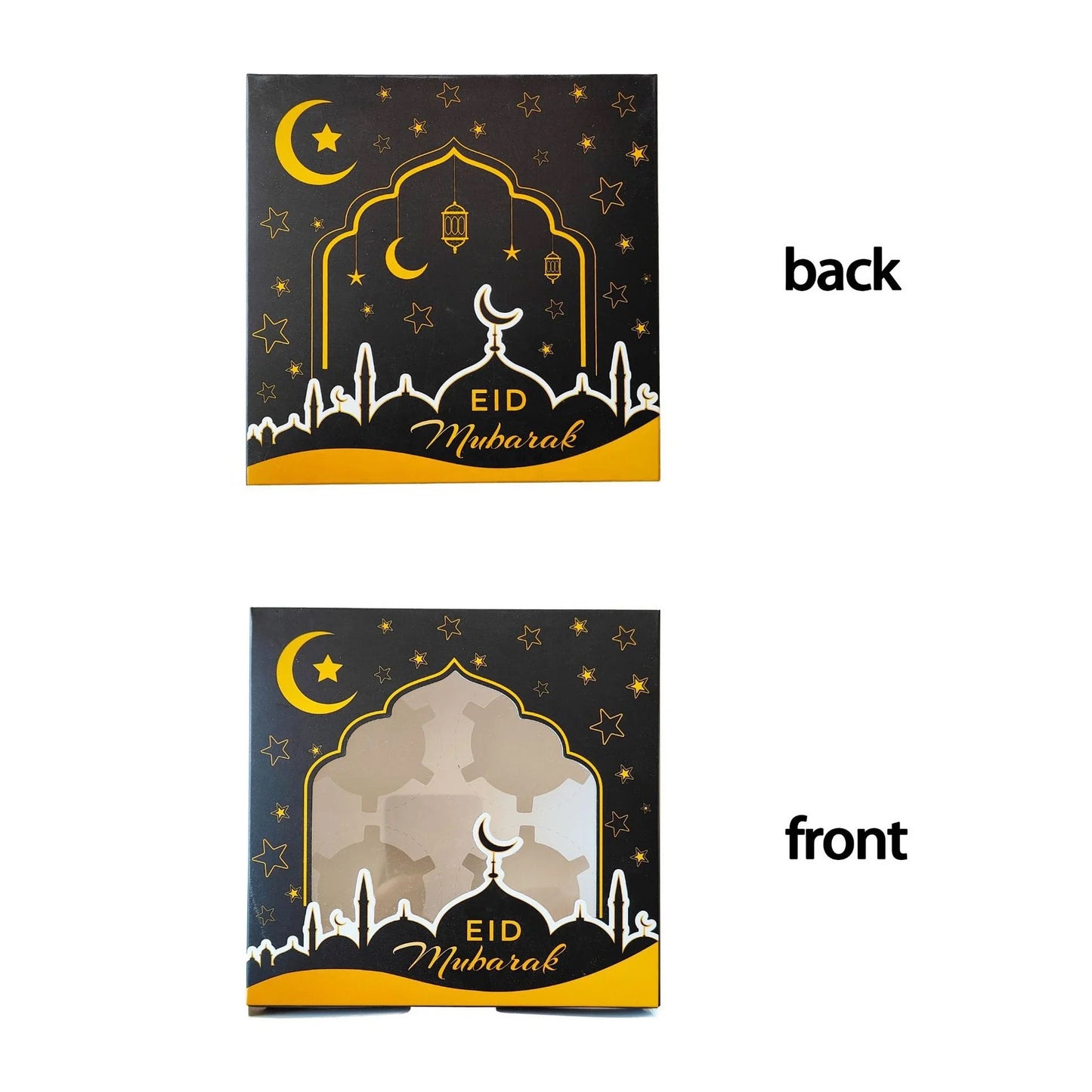 Chocolate Box With Divider And Window #CB1661