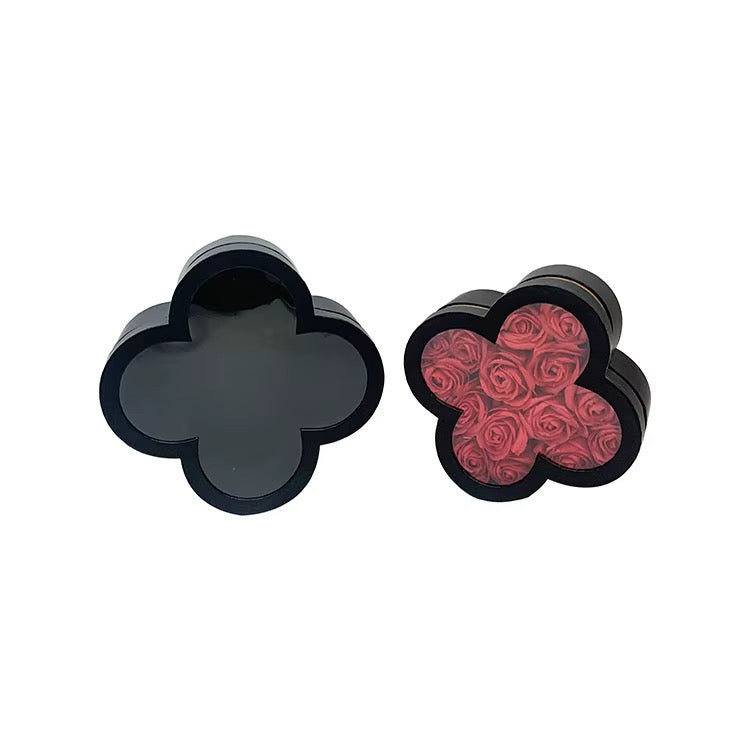 Luxury Clover-Shaped Flower Gift Box #GB4321