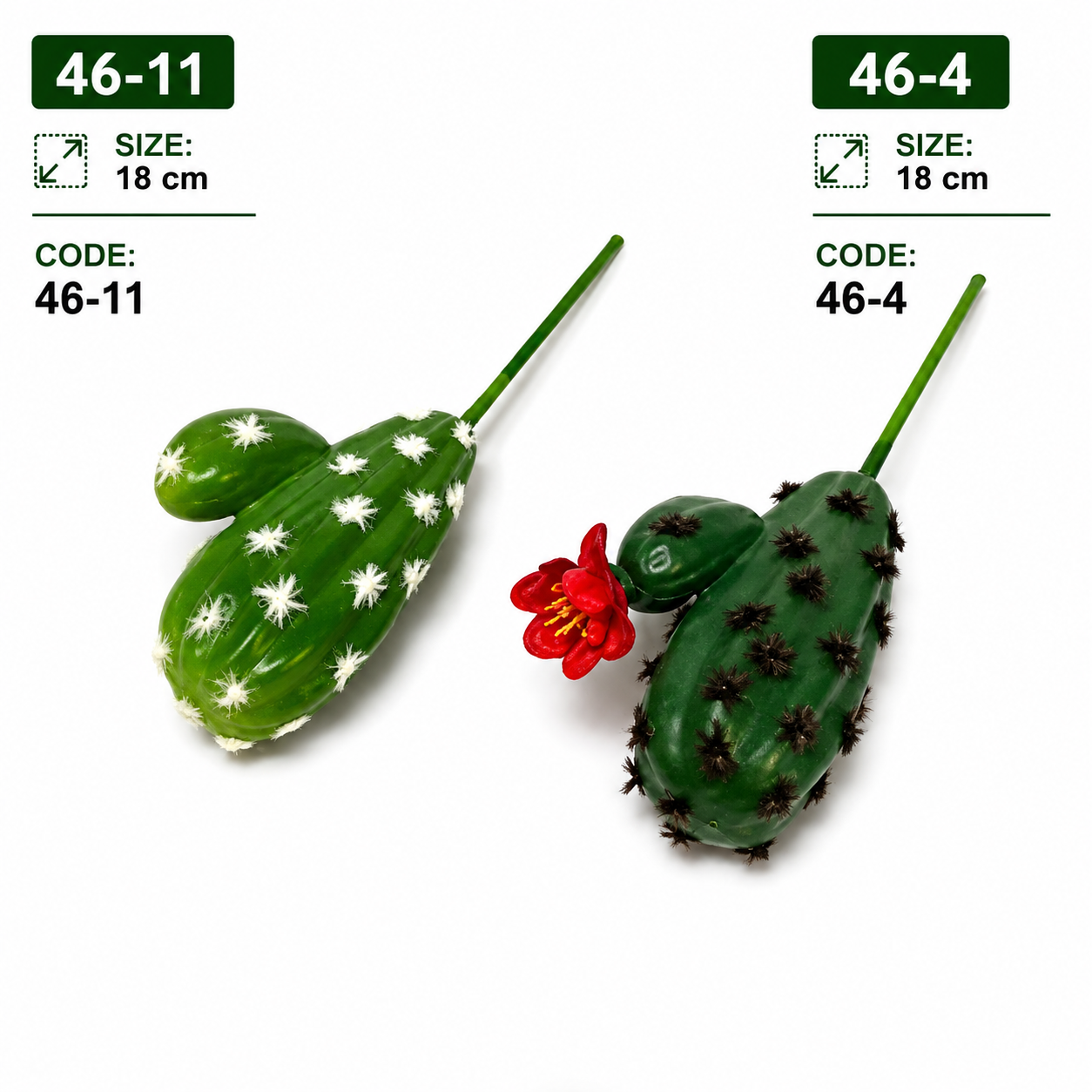 Artificial Cactus Stems – 18 cm #AF4067