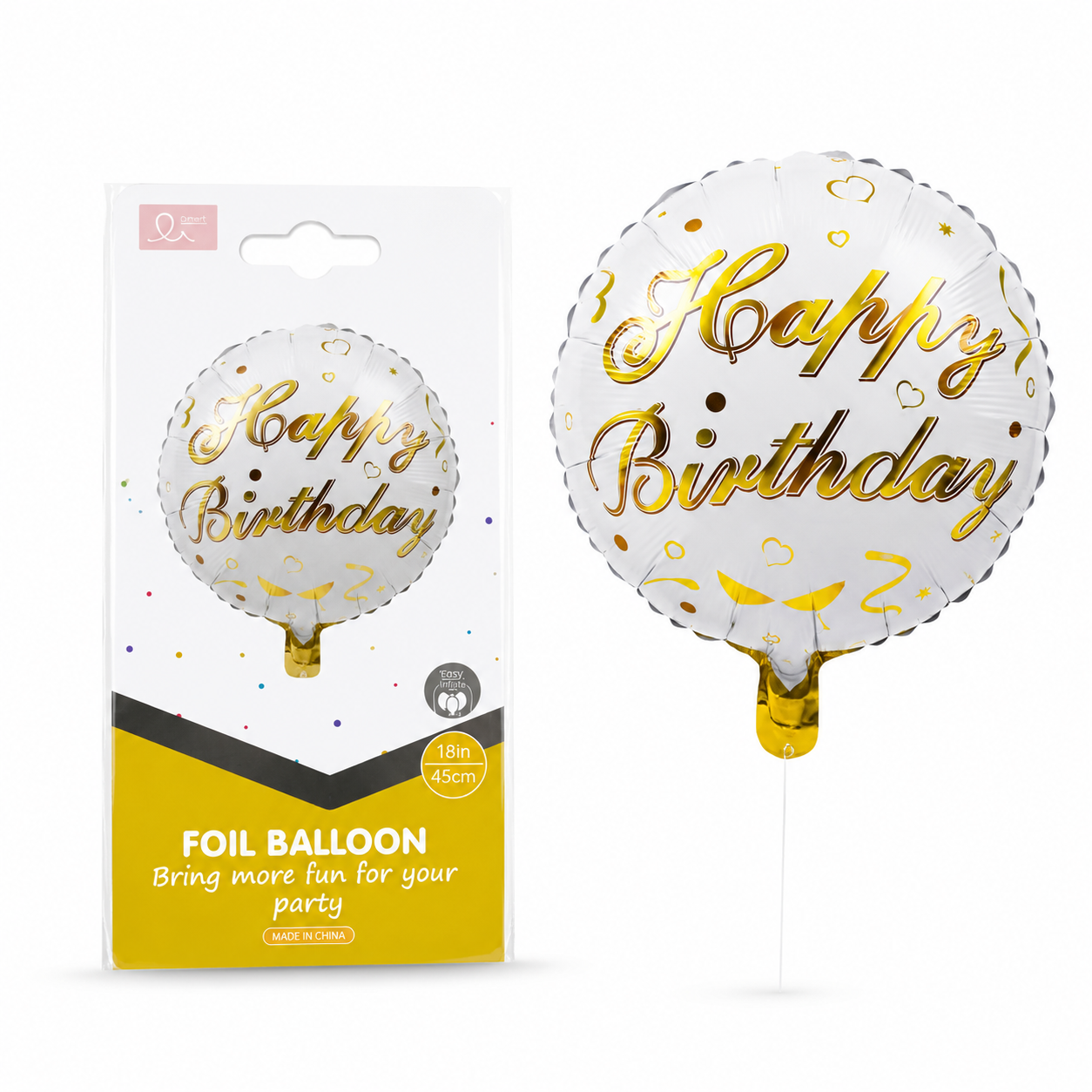 Happy Birthday Foil Balloon – 18 Inches #FB4114