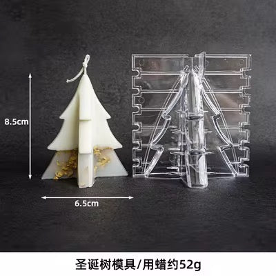 Christmas Tree Candle Mold – 3D Holiday DIY Candle Mold #SM2885