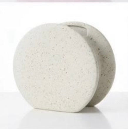 15x5cm Modern Round Ceramic Vase #CV3205