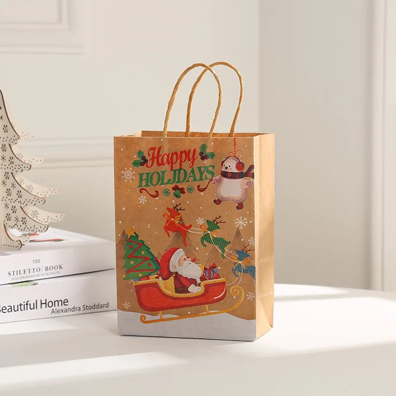 10pcs - 32*26*12cm Christmas Gift Bags #GB1377
