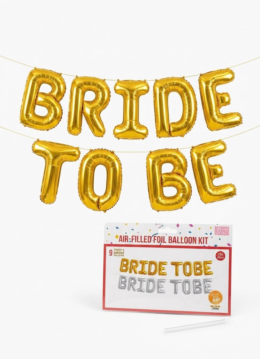 Bride to Be Foil Balloon Banner – 16 Inches #FB4121