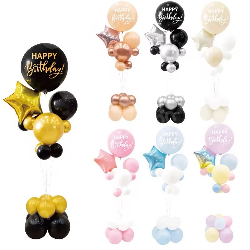 21pcs Balloons with Stand (155cm) #BS2387