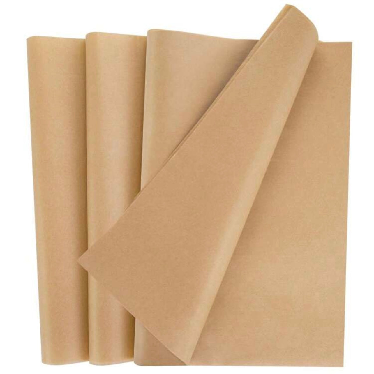 100 Sheets Khaki Tissue Paper 35 X 50 Cm #WP1438
