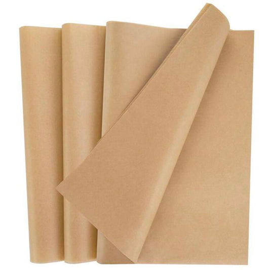 100 Sheets Khaki Tissue Paper 35 X 50 Cm #WP1438