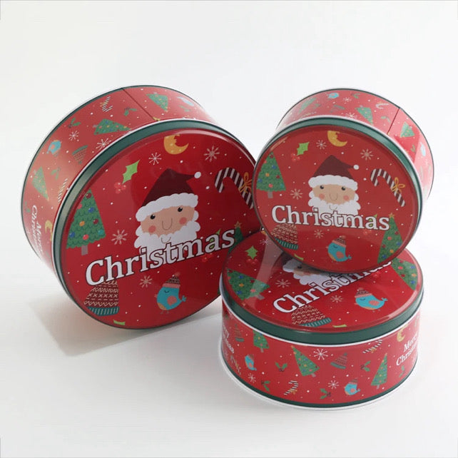 3pcs/set Christmas Aluminum Box #AB2027