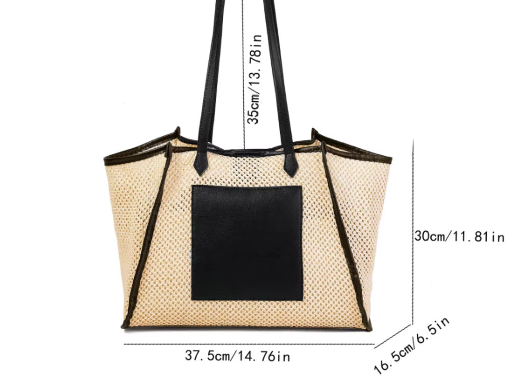 Summer Woven Tote Bag #SB3946