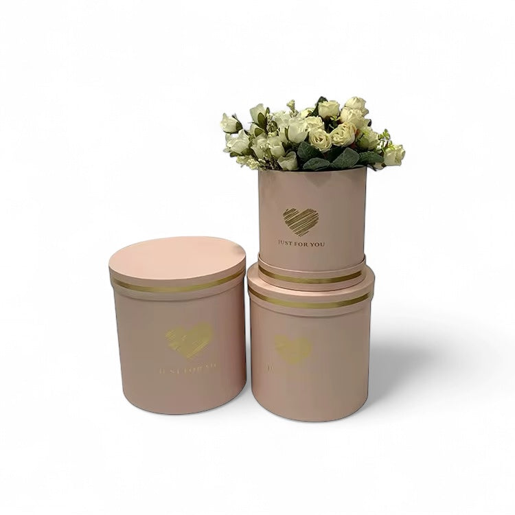 1Set/3pcs - Round Gift Box #GB1789