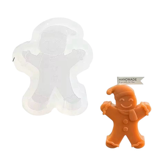 Gingerbread Man Silicone Mold #SM2318