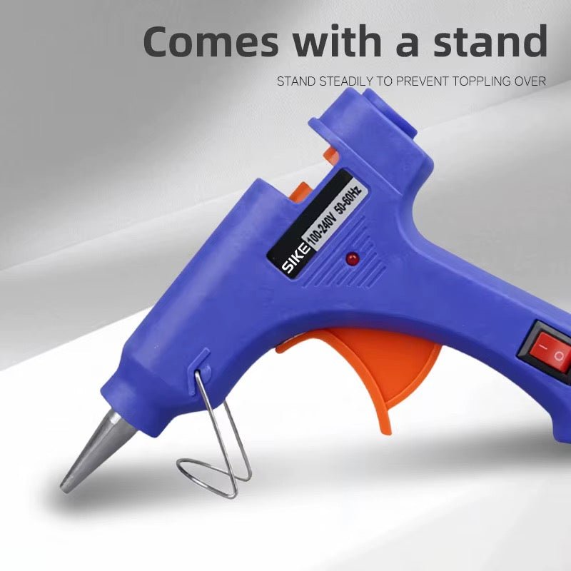 Mini Silicone Glue Gun – Blue | 20W #GG4050