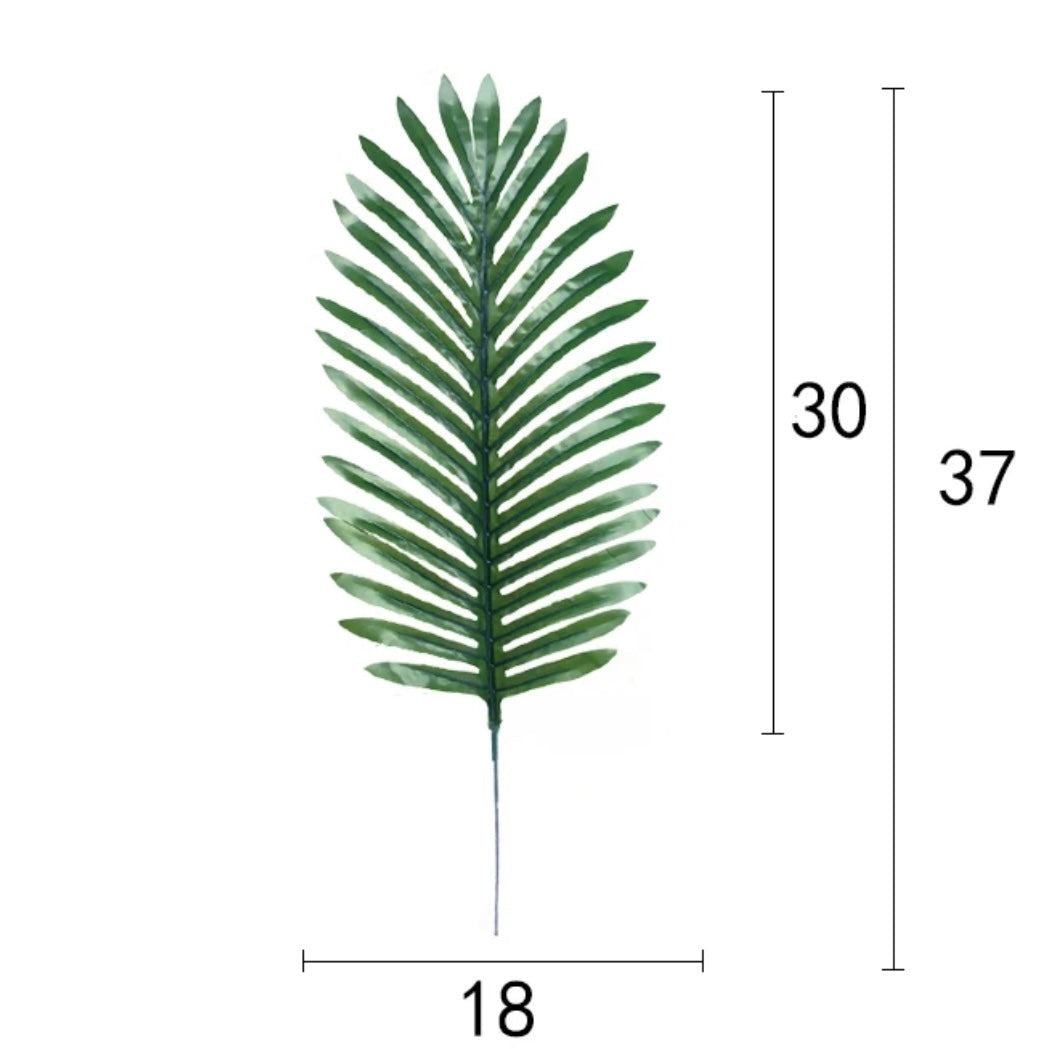 Plastic Tropical Palm Tree Leaves #AF1392
