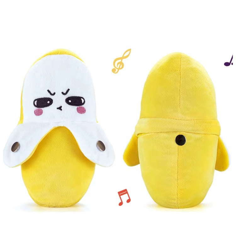 Interactive Banana Plush Toy – Singing & Magnetic Hand-Holding Plush #CP4008