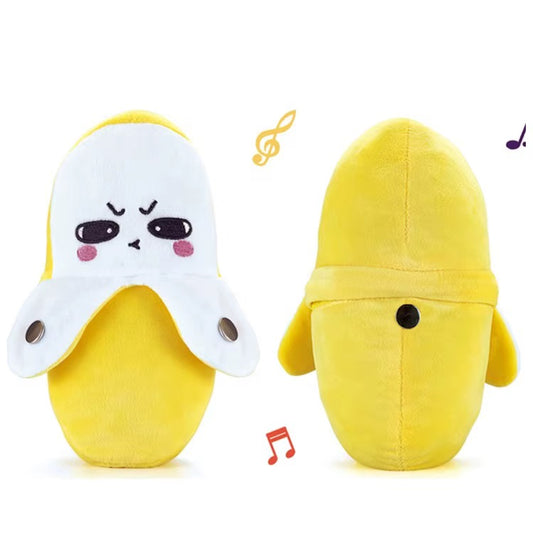 Interactive Banana Plush Toy – Singing & Magnetic Hand-Holding Plush #CP4008