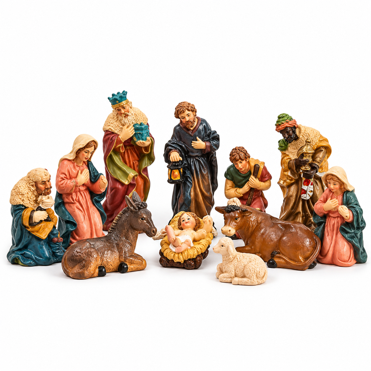 Mini Nativity Scene Figurines Set #CF4350
