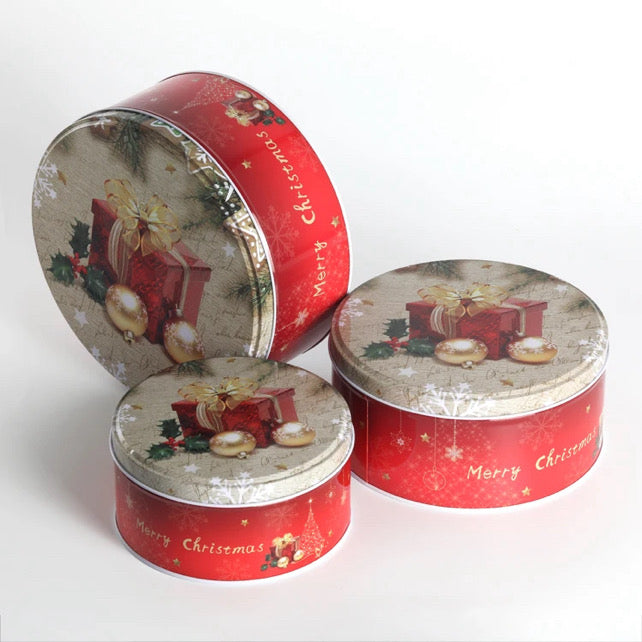 3pcs/set Christmas Aluminum Box #AB2026