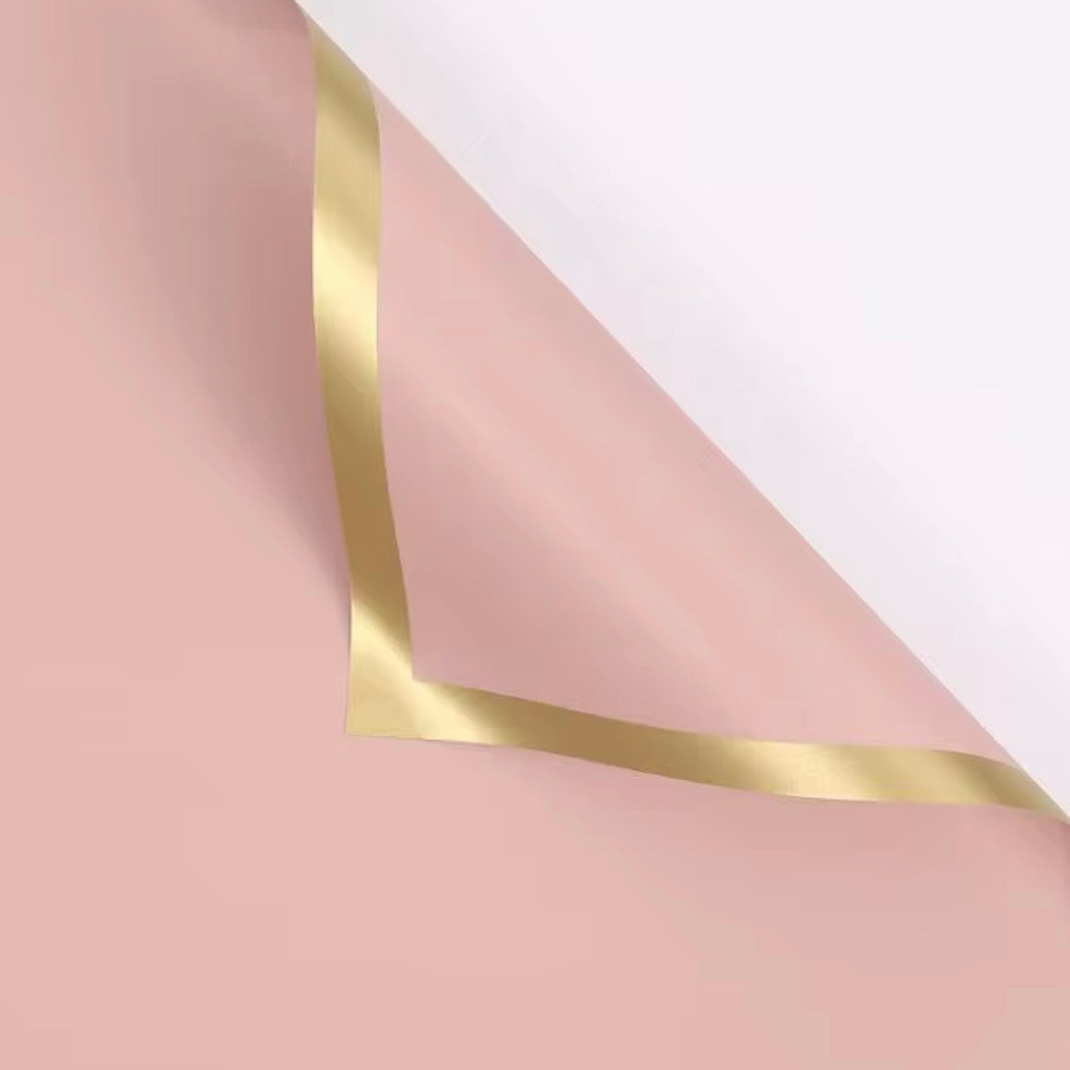 60x57cm Premium Gold-Edge Wrapping Sheets #WP4078