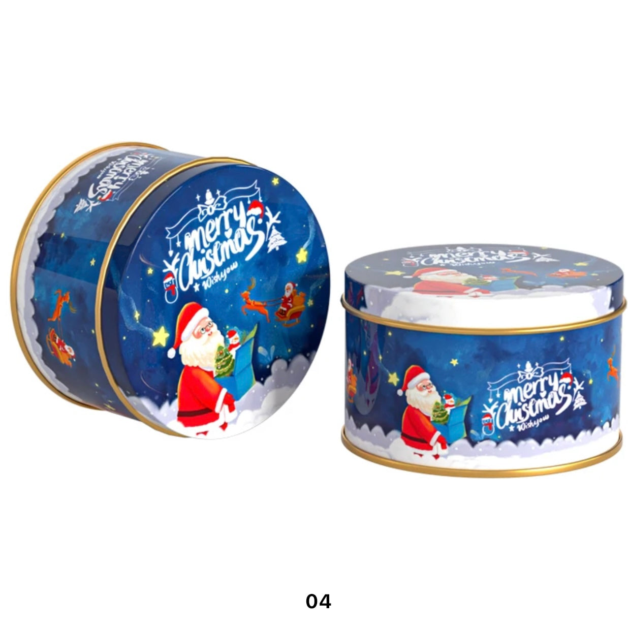 Christmas Candle Tin #CJ1372