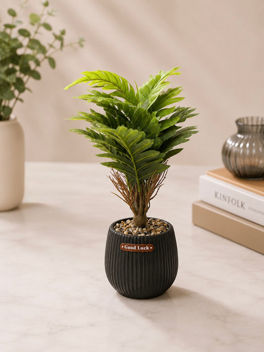 Artificial Lucky Palm Plant in Decorative Pot #AP3919