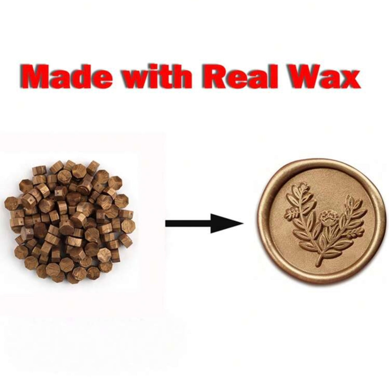 4pcs Wax Seal Stickers #WS1512