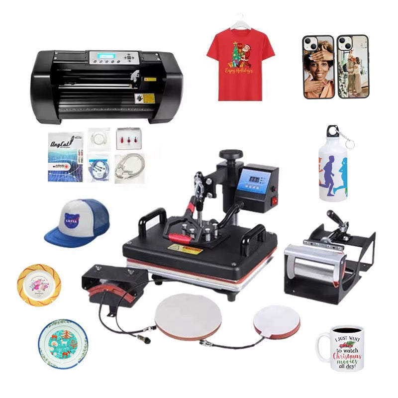 5-in-1 Heat Press Machine for T-Shirt Printing #HP4380