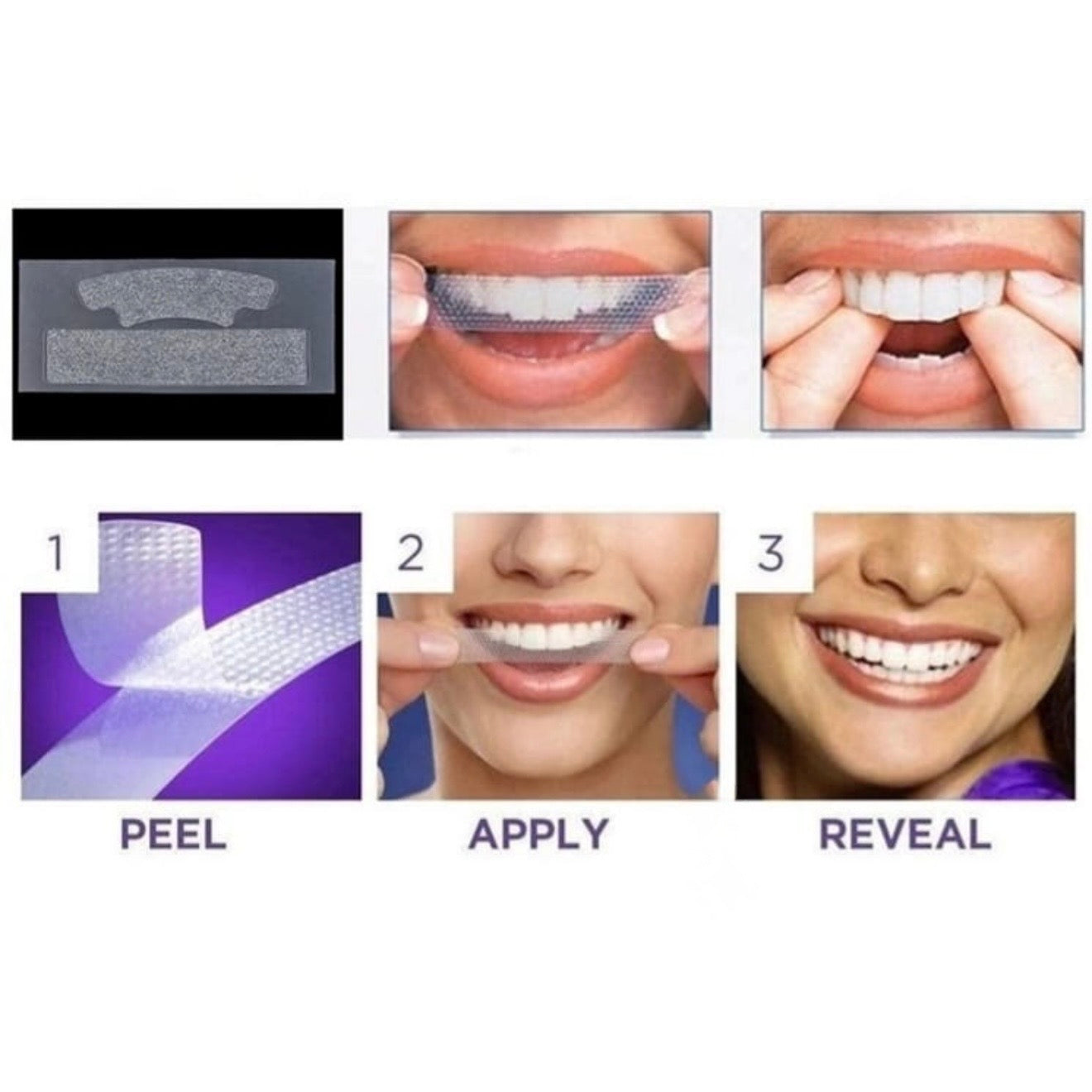 5D Teeth Whitening Strips #TF035