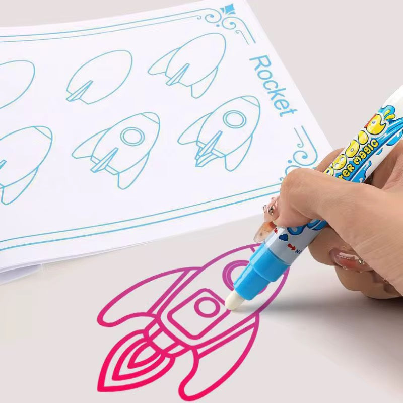 Magical Water Canvas Drawing #DS2544