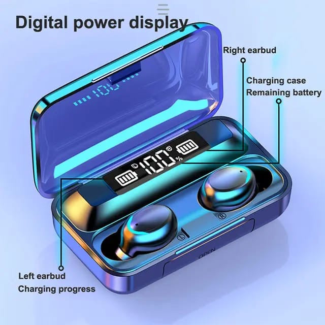 True Wireless Earbuds
With Power Bank #WE1189