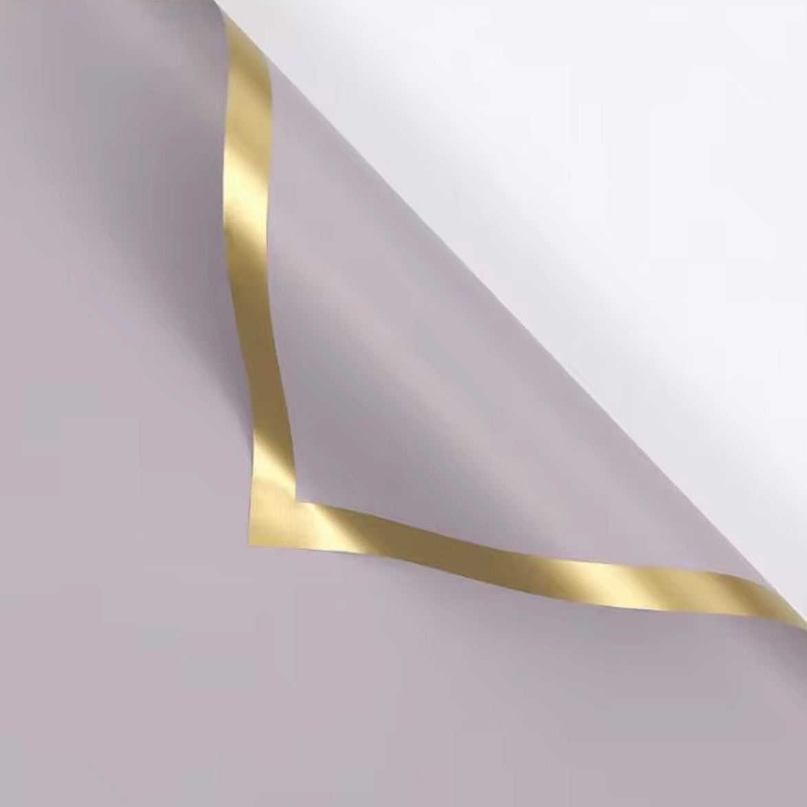 60x57cm Premium Gold-Edge Wrapping Sheets #WP4078