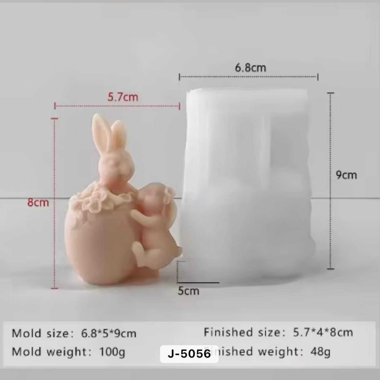 Easter Silicone Mold #J-5056