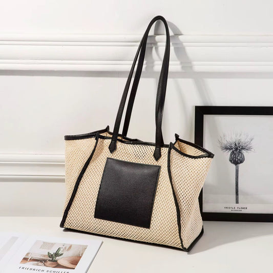 Summer Woven Tote Bag #SB3946
