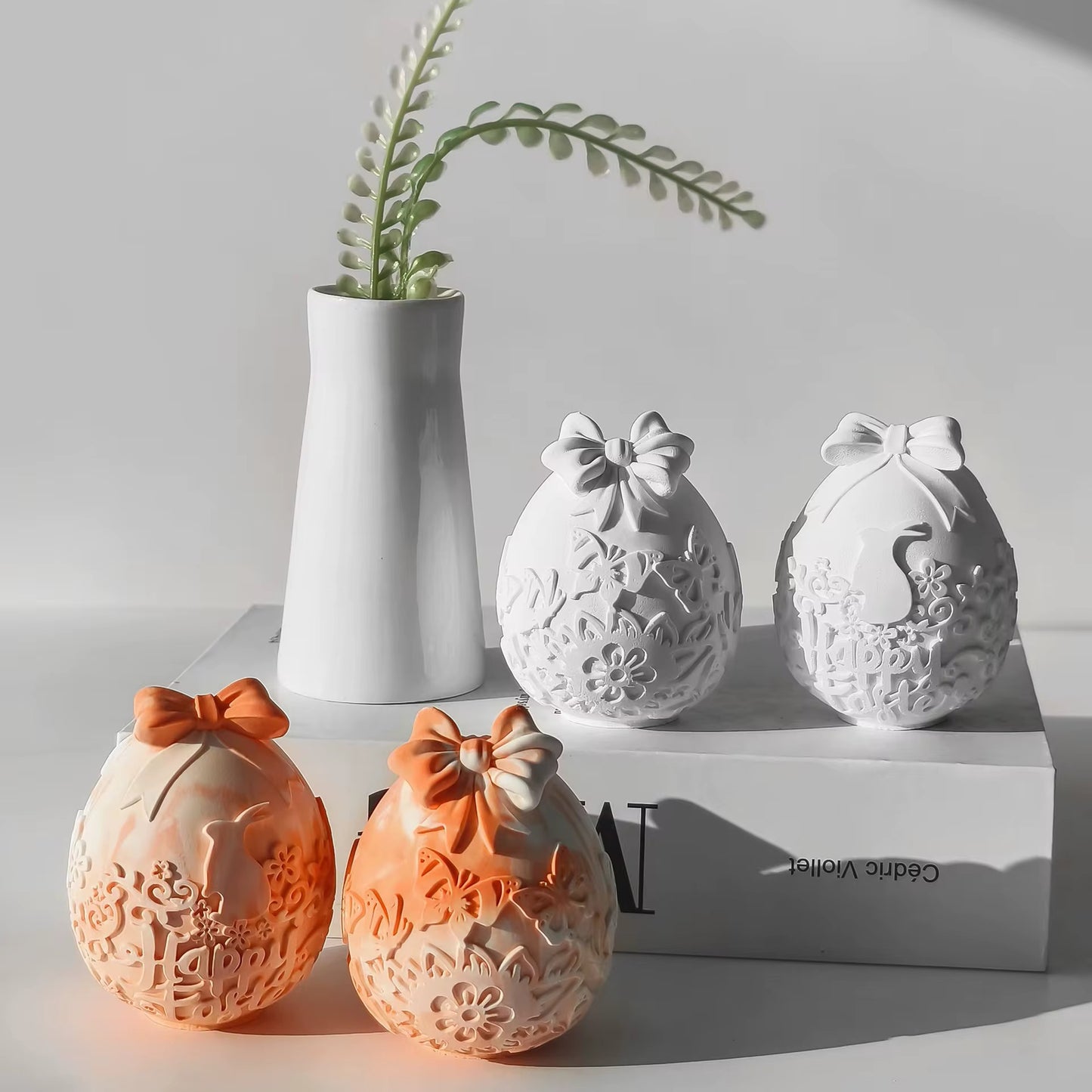 Easter Egg Silicone Mold  #SM1946