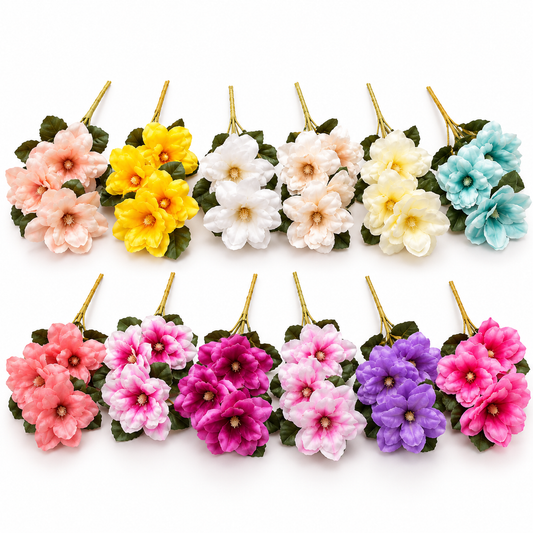 Artificial Dahlia Flower Bouquet #AF4531