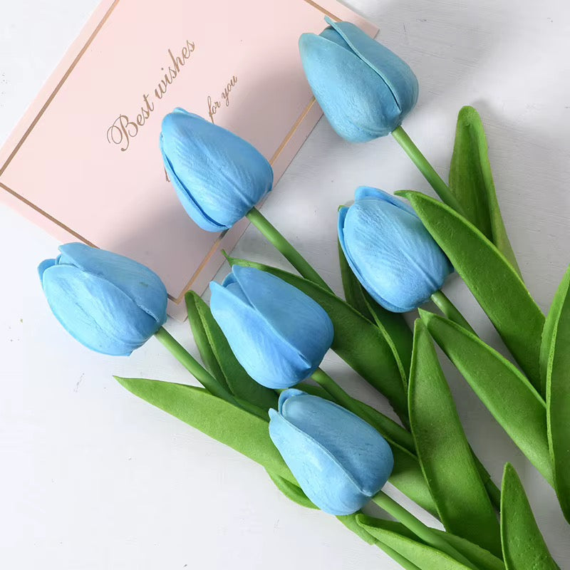X10pcs - Artificial Tulip Flowers #AF4038