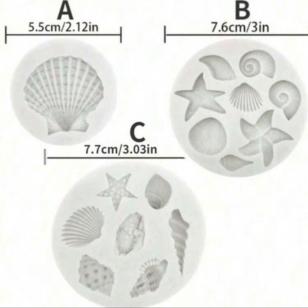 Marine Theme Silicone Mold #SM2021
