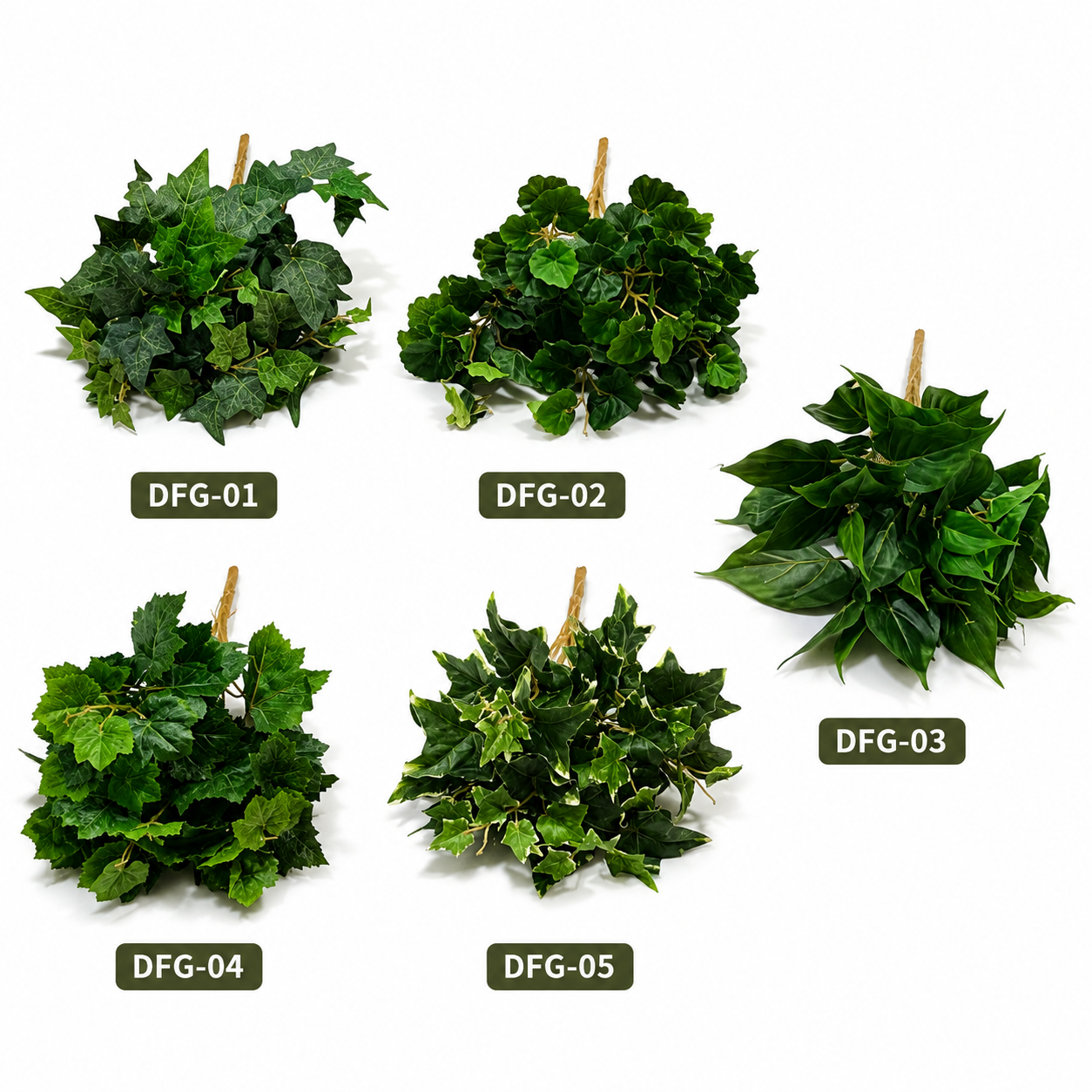 Artificial Hanging Greenery Bush #AF4153