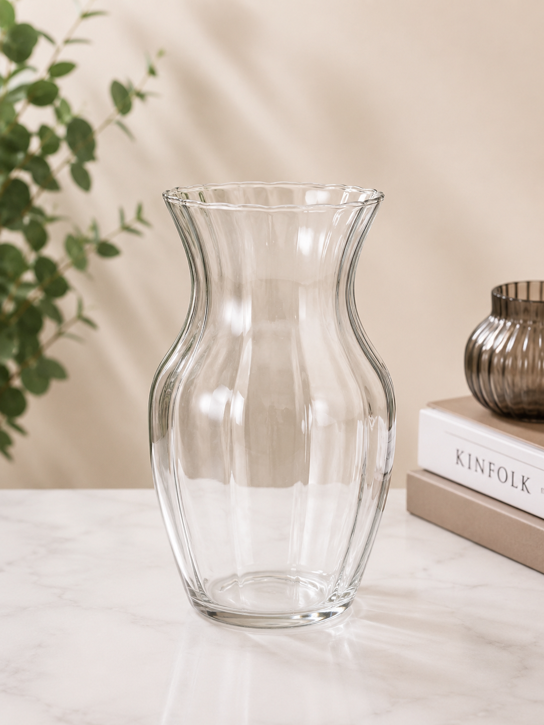 Classic Tulip Glass Vase #GV3930