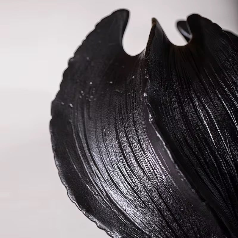 Black Artistic Ceramic Vase #CV3976
