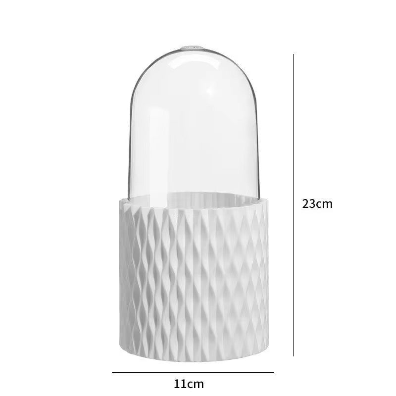 Portable 360 Rotating Makeup Brush Storage Box #MB2011