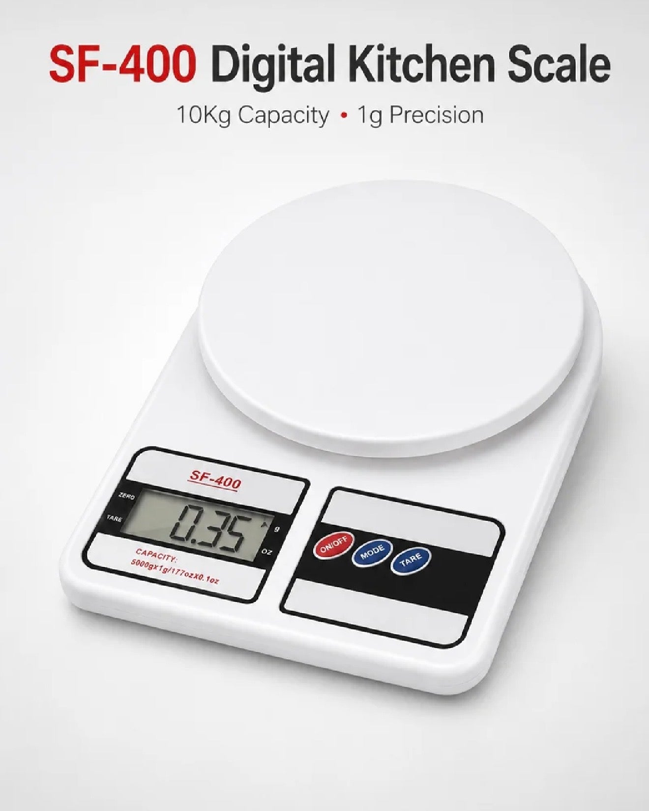 Digital Kitchen Scale – 10kg #ES4049